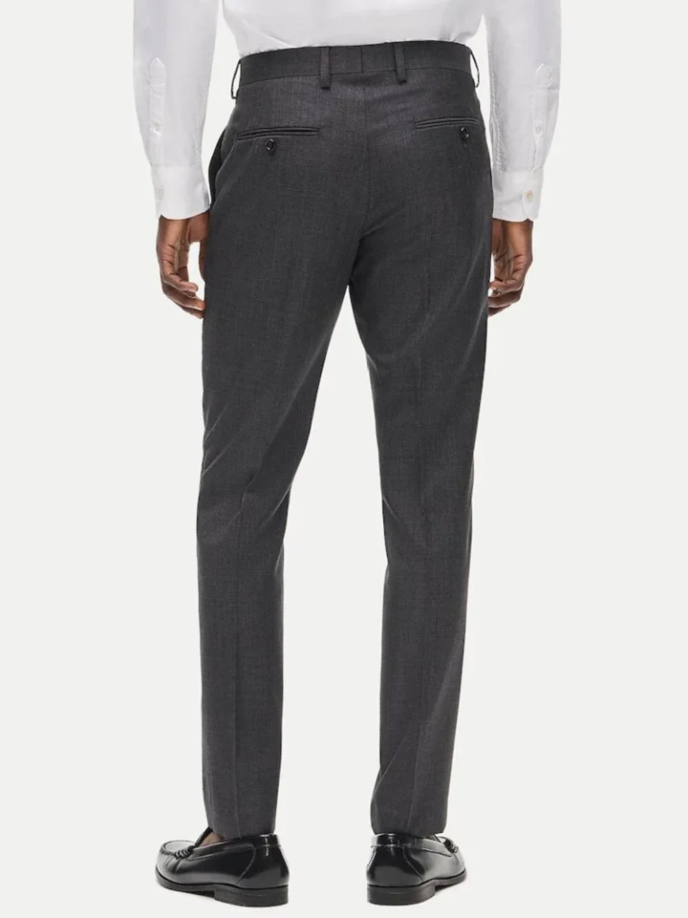 J. Crew Gray Ludlow Slim Suit Pant in Italian Wool W32 L30
